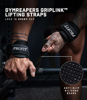 Gants de musculation robustes en néoprène avec anneau en D, sangles de levage antidérapantes, épaisseur 7 mm, unisexe, logo personnalisé, fabricant OEM