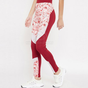 Leggings taille moyenne décontracté pour femmes de haute qualité 100% coton respirant Logo personnalisé prix raisonnable - Product Image 3