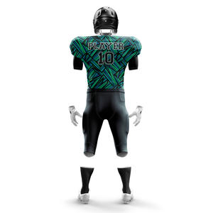 2025 uniformes de football américain personnalisés maillot grande taille avec sublimation et broderie dernière conception à bas prix - Product Image 6