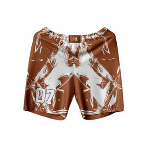 Maillot et short de basketball personnalisés 100 % polyester respirant imprimé, uniforme grande taille avec logo frontal pour joueurs adultes, tenue de jeu - Product Image 4