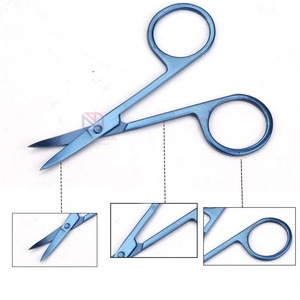 Ciseaux de manucure et pédicure en acier inoxydable personnalisés 2026, lame droite unique, outil d'art des ongles |   Équipement professionnel de soins de beauté - Product Image 2