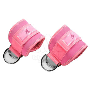 Sangles de cheville en nylon personnalisables avec logo, réglables, à scratch, antidérapantes, écologiques, pour hommes, pour la gym et l'exercice - Product Image 6