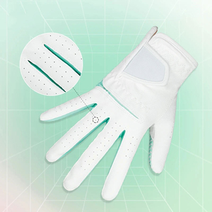 Cabretta ถุงมือกอล์ฟหนังกันลื่นถุงมือกอล์ฟโลโก้ตามสั่ง - Product Image 3