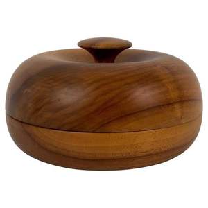 Super Sale Wooden <b>Serving</b> Pot <b>With</b> <b>Lid</b> for Hot Selling Kitchen Accessories Customize Warm Keeper Food <b>Serving</b> <b>Bowl</b> - Product Image 3