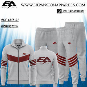 ชุดวอร์มฤดูหนาวสำหรับผู้ชายผ้าโพลีเอสเตอร์เกรดพิเศษออกแบบโลโก้ได้ตามต้องการ - Product Image 6