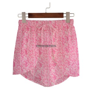 Shorts enveloppants à imprimé floral pour femmes, vêtements de détente d'été, shorts enveloppants en coton à imprimé floral, collection plage pour filles, style babydoll - Product Image 6