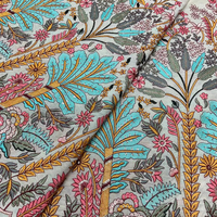 Vanyaarts Tissus brodés en viscose pure lourde Teints à la main Mariage Lehenga Techniques tissées en coton fantaisie à teindre multiples