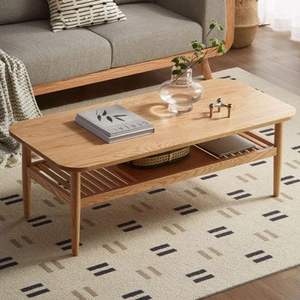 โต๊ะกาแฟไม้เคลือบผิวพรีเมียม เฟอร์นิเจอร์ห้องนั่งเล่นคุณภาพสูง ดีไซน์หรูหราสำหรับการตกแต่งภายในสุดพิเศษ - Product Image 2