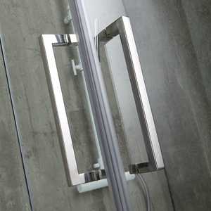 Semicircular 90x90mm <b>Glass</b> Shower Enclosure 6mm Thick Frameless Lion Design <b>Bathroom</b> <b>Accessory</b> - Product Image 4