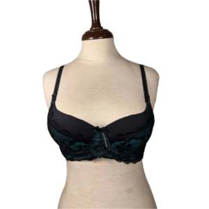 Soutien-gorge rembourré en dentelle néon vert - Product Image 6