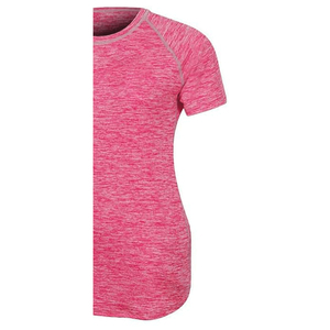 Nouveau T-shirt personnalisé pour femme, col rond, manches courtes, uni, anti-rides, en polaire écologique, respirant, gaufré - Product Image 5