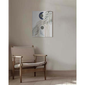 Impression artistique Boho vert bleu 4 - Product Image 5