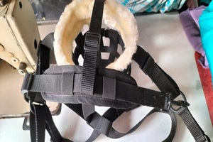 Échantillon gratuit de fournitures pour chevaux sécurité pâturage museau licou équipement de formation de sécurité doublure en fourrure polaire pour le confort des chevaux Kanpur - Product Image 3