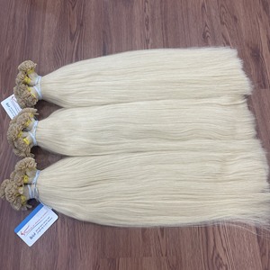 Extensions de cheveux à pointe plate prix usine 100% cheveux humains vietnamiens cheveux à pointe de kératine pré-collés - Product Image 3