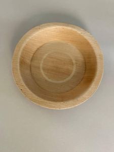Assiettes carrées jetables écologiques de 4 pouces en feuilles de palmier Areca Couverts en plastique organique pour mariages fêtes Vente en gros Bagasse - Product Image 3