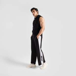 Pantalones Chinos Casuales Formales Edgeline, 100% Algodón, Cintura Elástica con Cremallera, Color Negro, Corte Recto, Ligeros, Tallas 6XL, XL, 5XL - Product Image 4