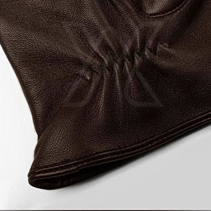 Guantes de seguridad para conducir con pantalla táctil de invierno de cuero con logotipo personalizado antideslizante de alta calidad para trabajo al aire libre - Product Image 5