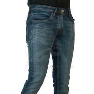 Pantalon en jean de couleur personnalisée pour l'extérieur, tenue décontractée, pantalon en jean pour hommes, pantalon en jean de taille adulte à vendre - Product Image 4
