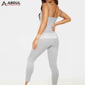 Mono para mujer, corte relajado, tejido cómodo, mono para mujer para uso diario informal y para viajes - Product Image 3