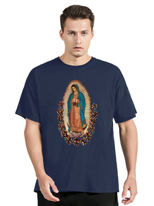 Novedad de verano, camiseta de moda para mujer, camiseta personalizada de gran tamaño, camiseta gráfica religiosa Mary, camisetas Unisex - Product Image 4