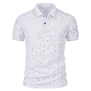 Polo de uniforme de alta calidad liso de verano unisex, camiseta de polo de golf sublimada estampada de manga corta con logotipo personalizado 2025 - Product Image 5