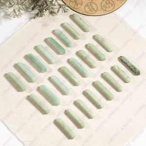 Venta al por Mayor de Aventurina Verde Ecológica de Primera Calidad, Doble Punta Pulida, Feng Shui para Decoración del Hogar y Meditación - Product Image 4