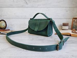 Sac à main bandoulière en cuir véritable vintage tendance, personnalisable, durable pour femmes LCBB-0054 - Product Image 4