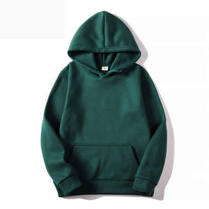 Sudadera con Capucha Extra Grande para Hombre de Alta Calidad, Sudadera Lisa Esencial, 100% Algodón, Invierno - Product Image 1