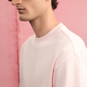 T Shirt T-shirts Haute Qualité 100% Coton O-cou Hommes OEM Logo Uni Blanc - Product Image 3