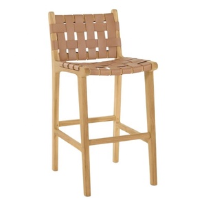 Silla de Bar Moderna de Madera, Silla de Café Minimalista Nórdica, Taburete de Bar para Comedor, Hotel, Restaurante, Cocina, Cafetería - Product Image 3