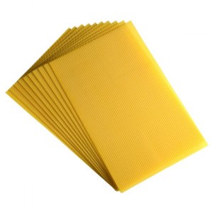 100% Tự Nhiên Sáp Ong Nền Tảng Tinh Khiết Chất Lượng lusitana Kích Thước Phạm Vi Sáp Ong Tấm Cho Người Nuôi Ong Sáp Ong Tổ Ong - Product Image 1