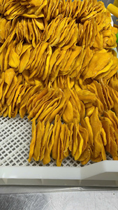 Tranches de mangue séchées, douces, en vrac, emballées sous vide, fruits jaunes naturels, collation - Product Image 3