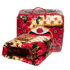 <b>Heavy</b> Korean Style Printed Raschel <b>Blanket</b> Mink Plush Fleece <b>Blanket</b> King Size Mink <b>Blanket</b> in India by harshit internatioanl - Product Image 4