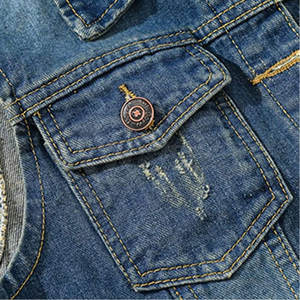 Diseño único, precio al por mayor, chaleco vaquero para hombre, fabricado en Pakistán, 100% algodón, informal, transpirable, prendas de vestir exteriores de invierno personalizables - Product Image 3