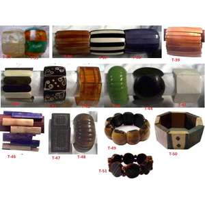 Bracelets culturels Rajasthani multicolores à la mode pour filles, design unique personnalisé, style bracelet en corne d'os, pour femmes uniquement - Product Image 2