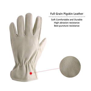 Journal travail gants en cuir pour hommes et femmes pas cher prix conception sur mesure main protection meilleurs gants de conducteur en cuir nouveau - Product Image 2