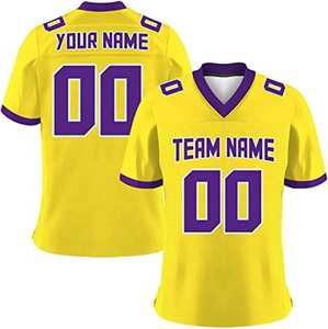 Maillots de football version joueur à sublimation personnalisée du fabricant maillot de football manches courtes maillot américain respirant - Product Image 6