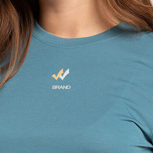 Crew Neck Lightweight Crop Tops for <b>Women</b> <b>Slim</b> <b>Fit</b> Short Style Custom Design Tshirts Eco-Friendly From Bangladeshi Supplier OEM - Product Image 6