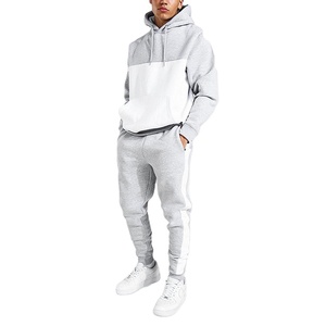 Vêtements de sport d'été pour hommes, coupe ajustée personnalisable, nouveau design, survêtement en polaire unie, col à capuche décontracté, caractéristiques personnalisées - Product Image 3