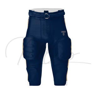 Uniforme de football américain personnalisé en gros - Manches courtes, design imprimé, logo personnalisé de haute qualité et nom de l'équipe, 100% polyester - Product Image 1