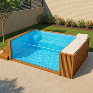 12ft hồ bơi ngoài trời trên bán sẵn sàng thiết bị prefab bơi lớn bơi sang trọng và Spa - Product Image 6