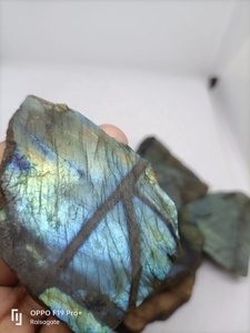 Dalles crues Flash de labradorite Spécimens à affichage flash élevé Dalles crues de labradorite polies Dalles de pierre de bonne qualité pour la décoration - Product Image 4