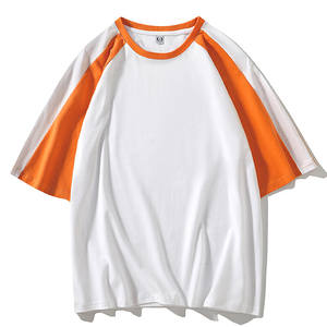 Camiseta en blanco personalizada de alta calidad para hombres y mujeres 100% algodón Camiseta cuello logo varias versiones de la camiseta para hombres - Product Image 1