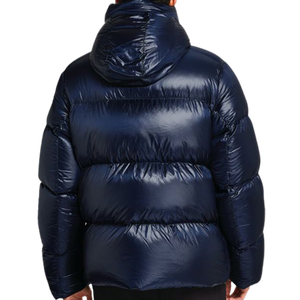 เสื้อแจ็คเก็ตพัฟเฟอร์ผู้ชายแบบยาวสั่งทำพิเศษสำหรับฤดูหนาว มีฮู้ด กันน้ำ ปิดด้วยซิป ขายดีที่สุด - Product Image 3