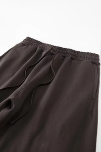 Pantalones Deportivos Holgados para Hombre, Personalizados OEM, Corte Recto, Tejido de Punto de Peso Medio, Cintura Elástica con Cordón, Pantalones Casuales - Product Image 2
