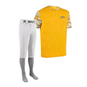 Uniformes de baseball personnalisés avec votre propre logo, conception unique, uniformes de baseball pour hommes - Product Image 1