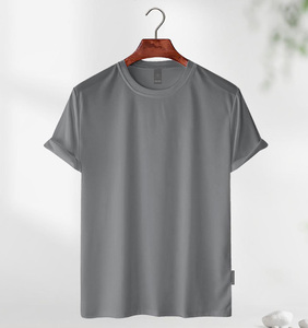 <b>Men's</b> T-Shirts High Quality Vintage <b>Animal</b> Print 100% Bamboo Fiber Slim Fit Short Sleeve Anti-Wrinkle Best Item Export - Product Image 2