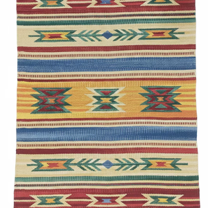 Alfombra Moderna de Lujo Hecha a Mano de Algodón, Reversible, Lavable a Máquina, Grosor Personalizable, para Uso Doméstico, de Viaje y Comercial - Product Image 1