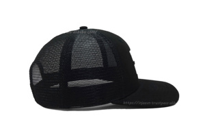 Sombreros de camionero de moda deportivos de algodón 100% de alta calidad logotipo personalizado bordado 3D negro músculo mamá malla para exteriores - Product Image 5