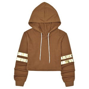 New Arrival Perfashion Women <b>Sweatshirt</b> Crop Top Hoodie Long <b>Sleeve</b> <b>Sweatshirts</b> - Product Image 1